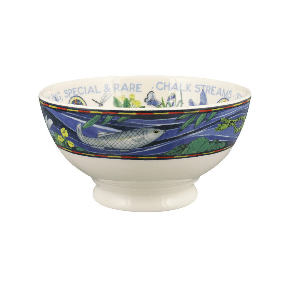 Chalk Streams French Bowl by Emma Bridgewater