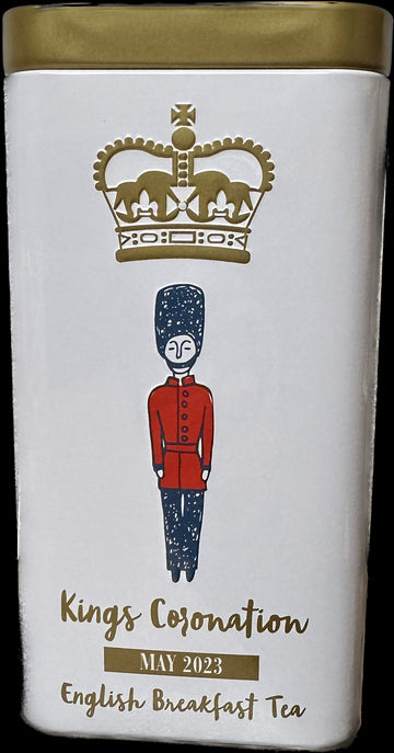 Kings Coronation English Breakfast Souvenir Tin - 40 Teabags Image
