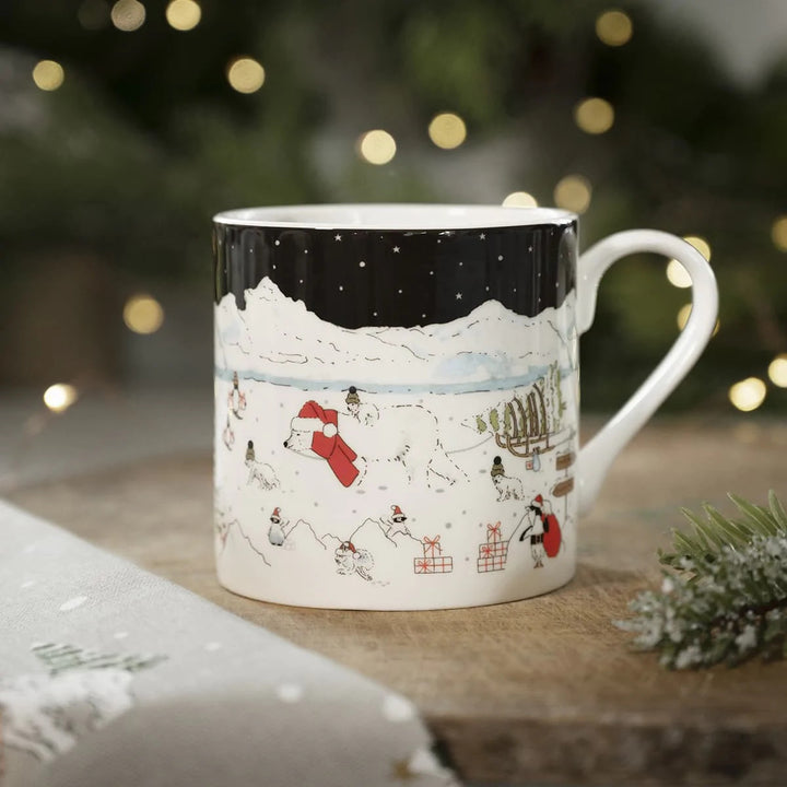Sophie Allport Snow Season Scene Mug boxed