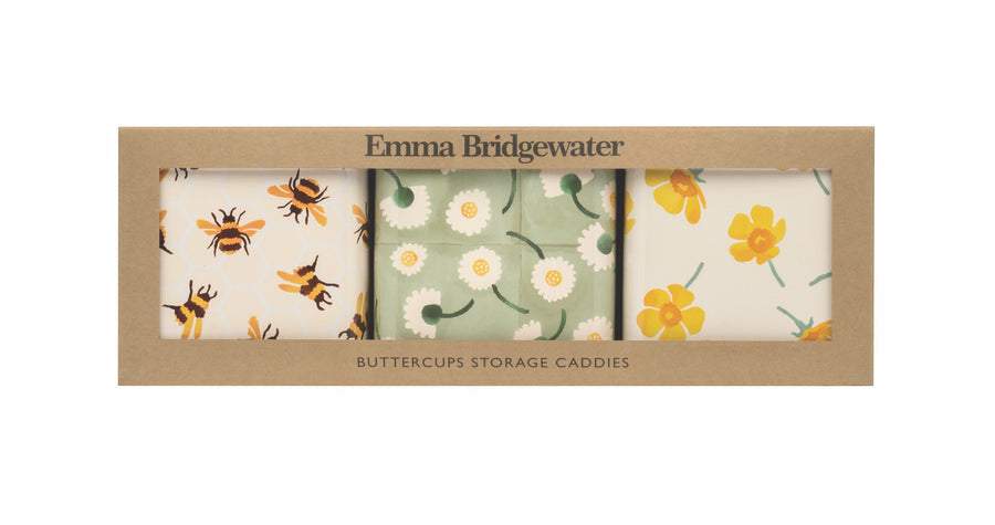 Buttercup Set of 3 Caddies