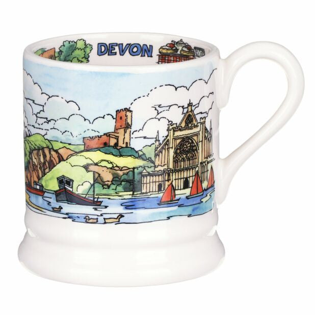 Emma Bridgewater Devon Half Pint Mug. Made in England