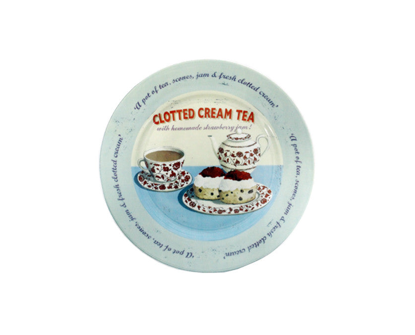 Martin Wiscombe Clotted Cream Tea Plate.