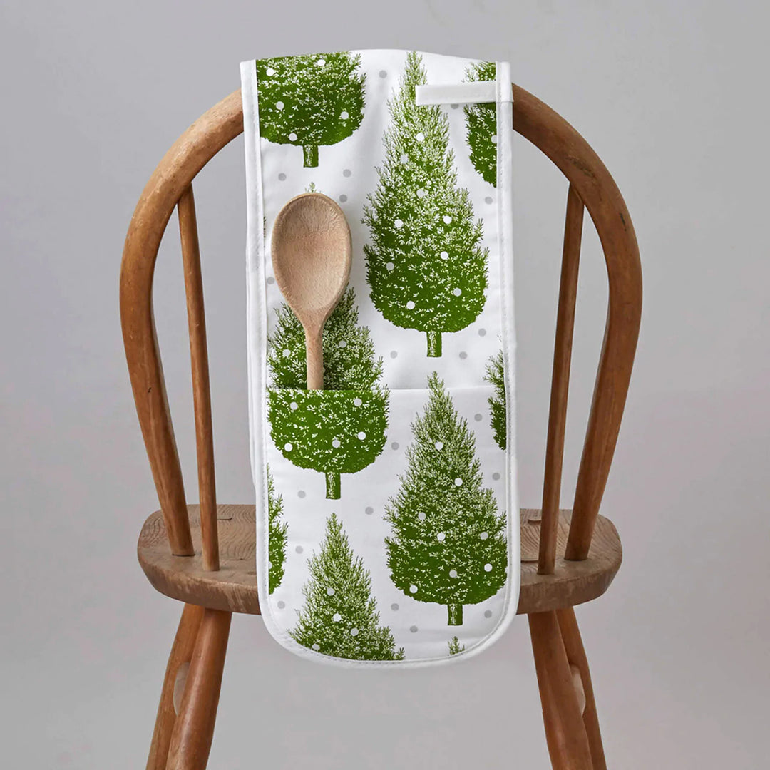 Christmas Tree Double Oven Glove
