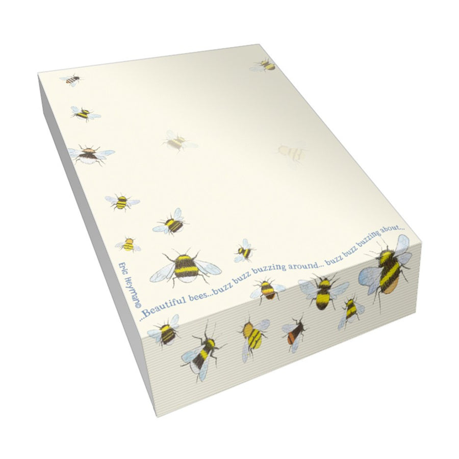 Bees slant pad from British artist Emma Ball.