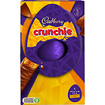 Cadbury Chocolate Easter Egg with a Crunchie Bar 190g.