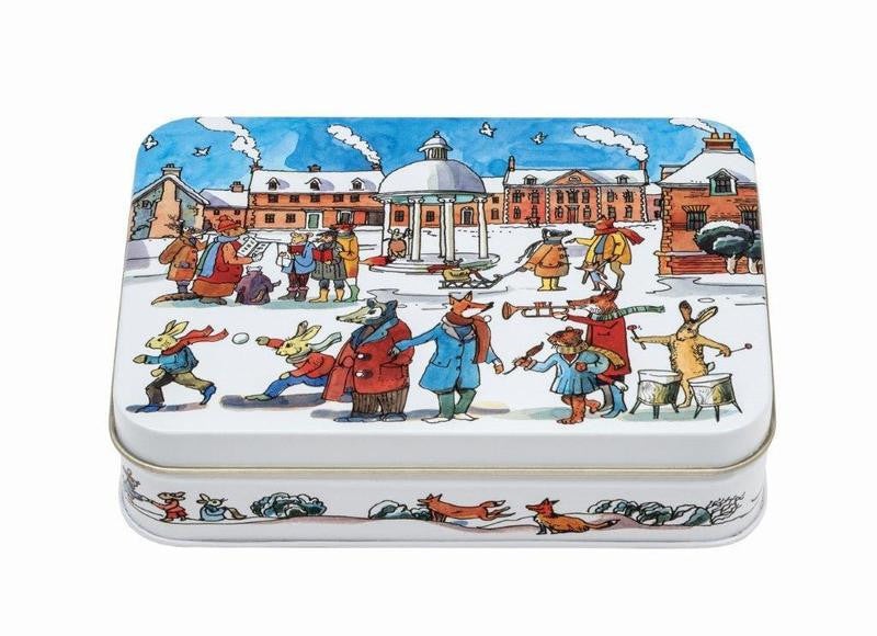 Emma Bridgewater  Winter Scene Small Rectangular Tin.