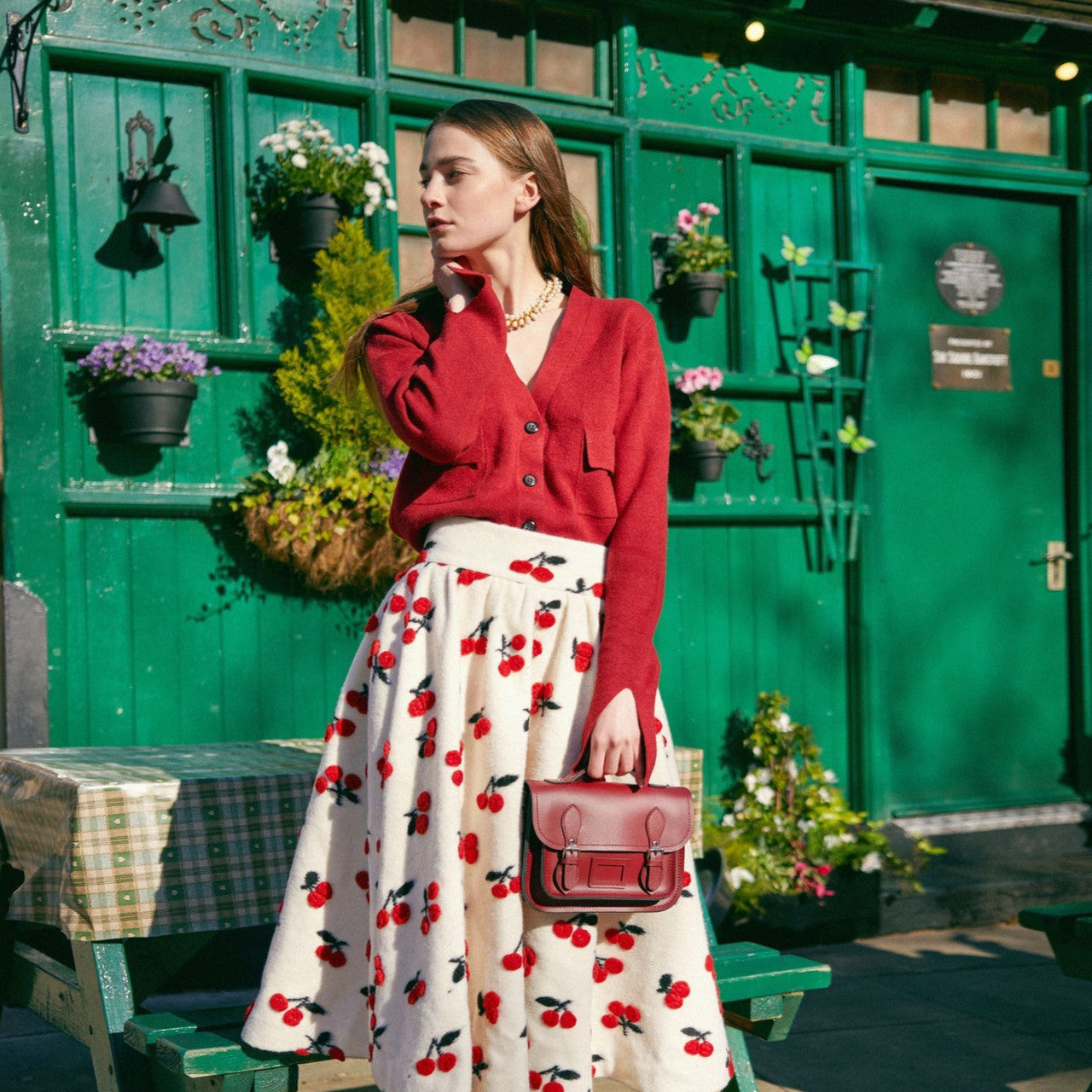 Handmade Leather Midi Satchel by Zatchels.