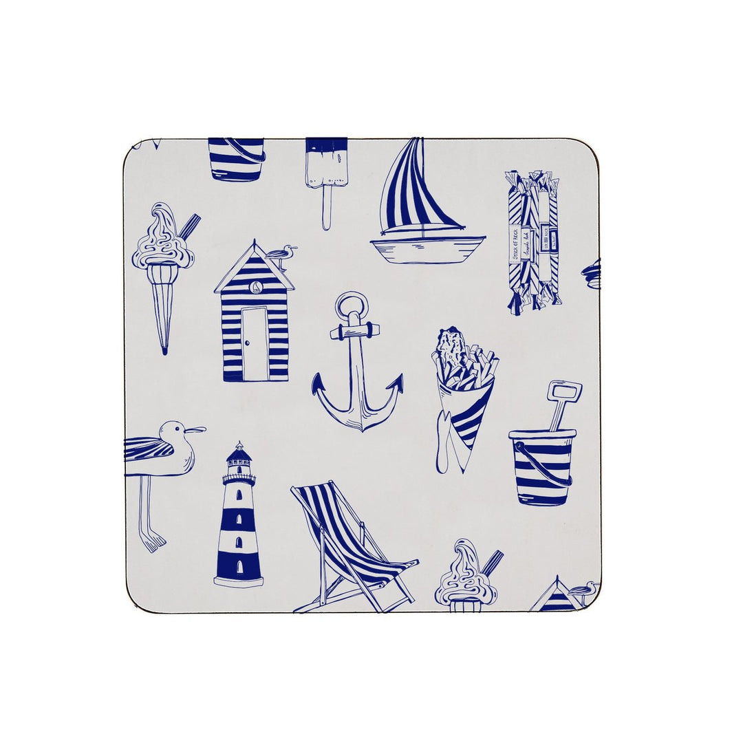 Melamine Nautical Boat Pot Stand from Victoria Eggs.