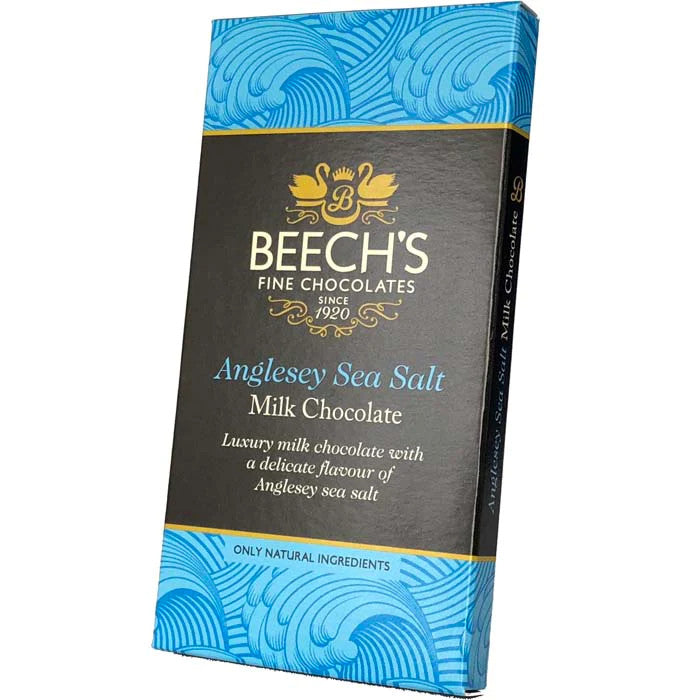 Beech's Milk Chocolate Anglesey & Sea Salt Bar