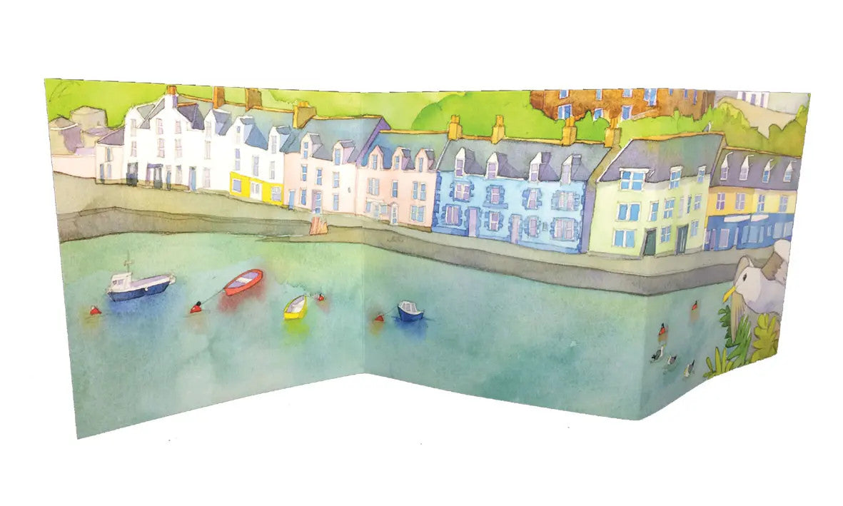 Seagull's View Two-Fold Card Greetings Card
