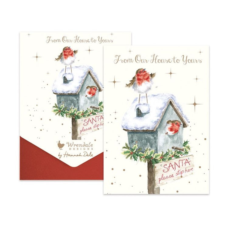 Robin Boxed Cards - Please Stop Here
