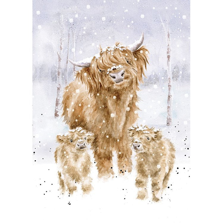 Christmas Cow Notebook - A Highland Course